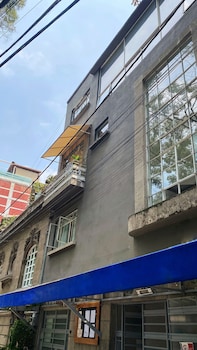 edificio art deco en roma norte