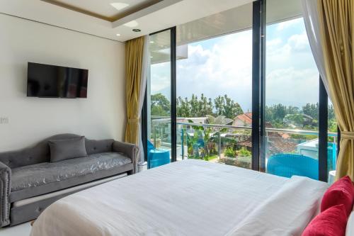 twospaces living at deros resort and cafe bogor