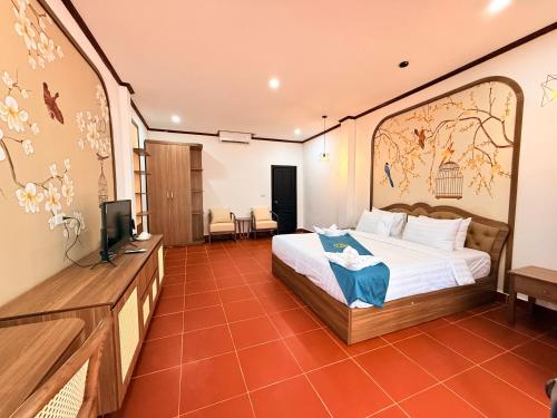 vangvieng night market resort