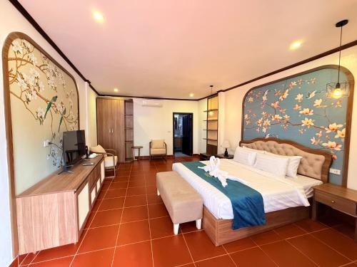 vangvieng night market resort