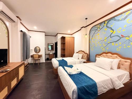 vangvieng night market resort