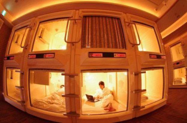 capsule inn osaka caters to men