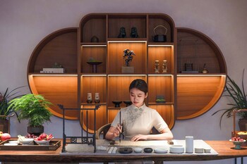 chinese style garden resort hotel