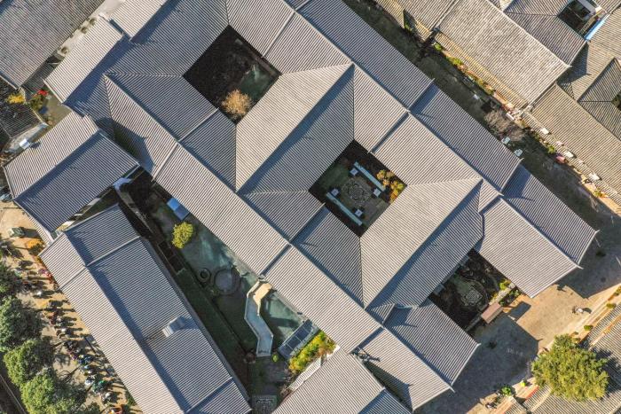 chinese style garden resort hotel