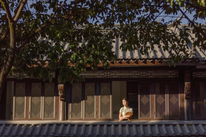 chinese style garden resort hotel
