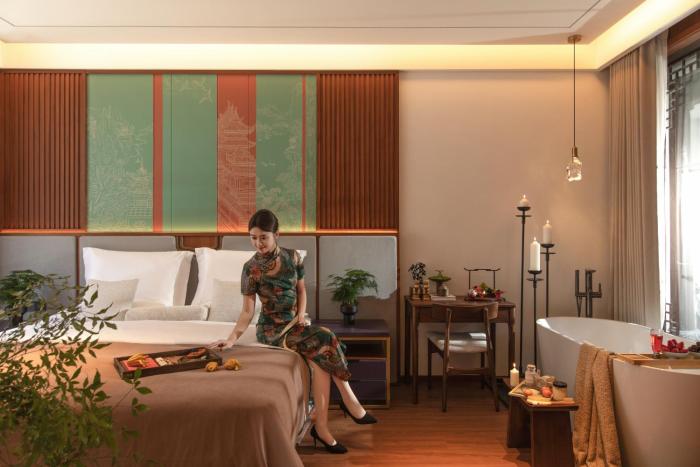chinese style garden resort hotel