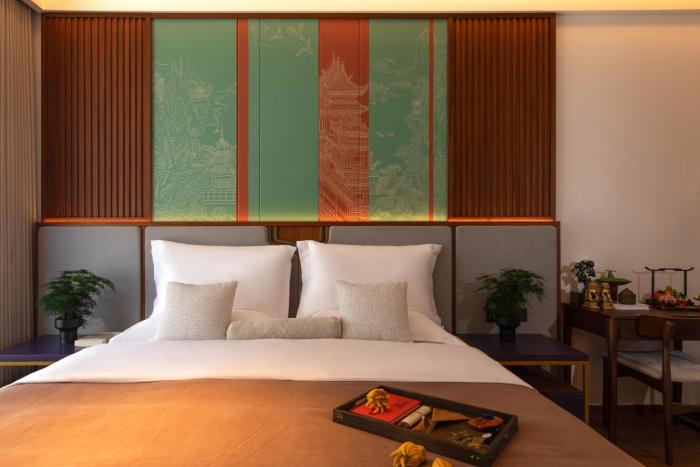 chinese style garden resort hotel
