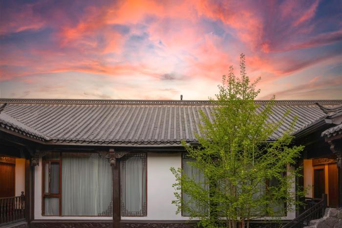chinese style garden resort hotel