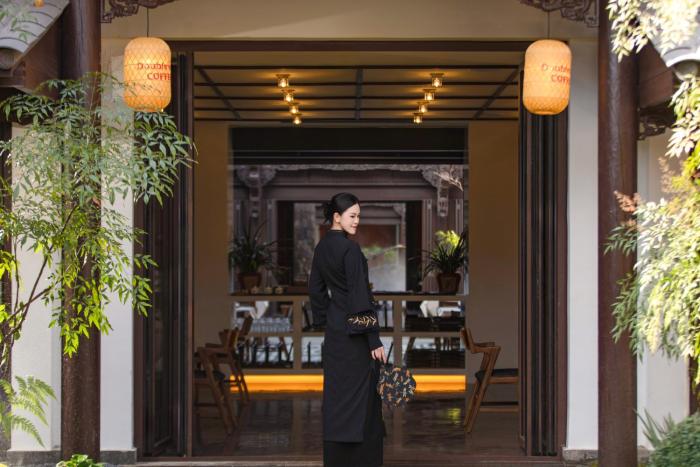 chinese style garden resort hotel