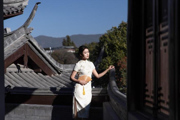 chinese style garden resort hotel