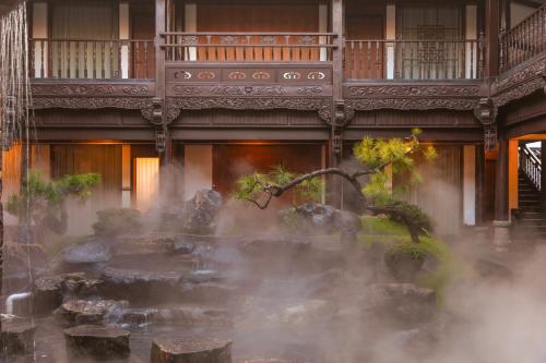 chinese style garden resort hotel