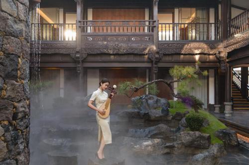 chinese style garden resort hotel