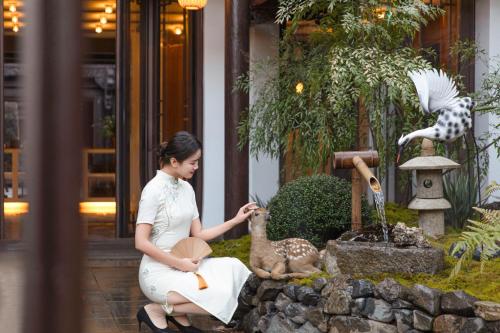 chinese style garden resort hotel