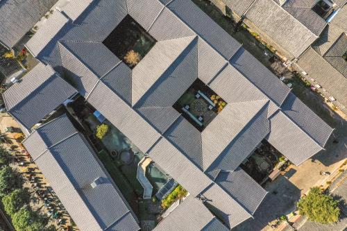 chinese style garden resort hotel