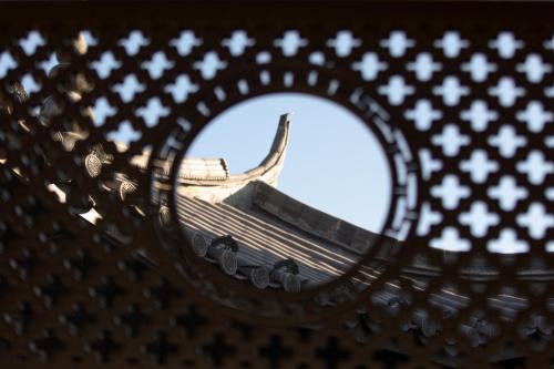 chinese style garden resort hotel