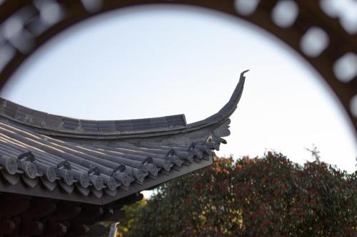 chinese style garden resort hotel