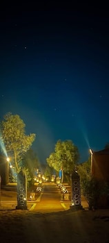 typical merzouga camp