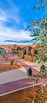 typical merzouga camp