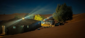 typical merzouga camp