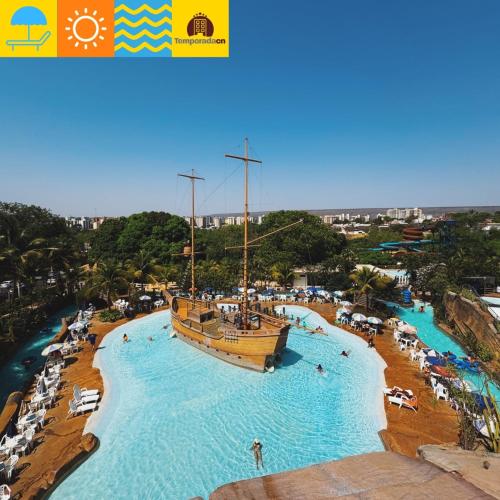 piazza diroma com acesso ao acqua park gustavo