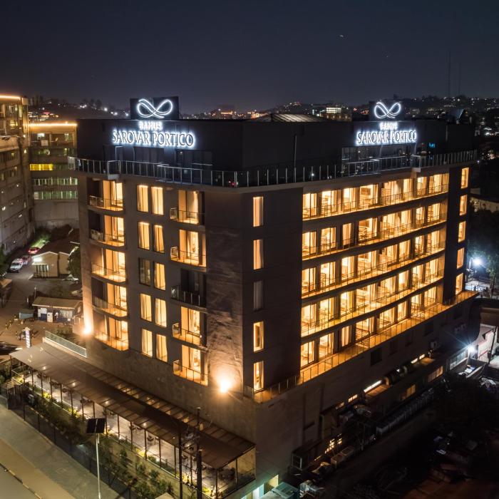bamus sarovar portico kampala