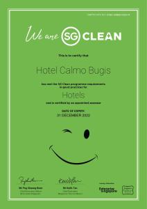 hotel calmo bugis