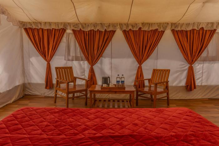 camp kelang mountain view camping bonfire stay near paragliding landing site