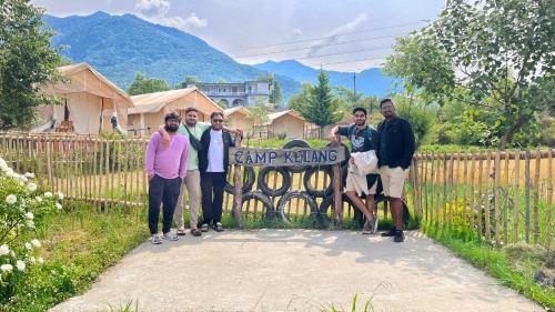 camp kelang mountain view camping bonfire stay near paragliding landing site