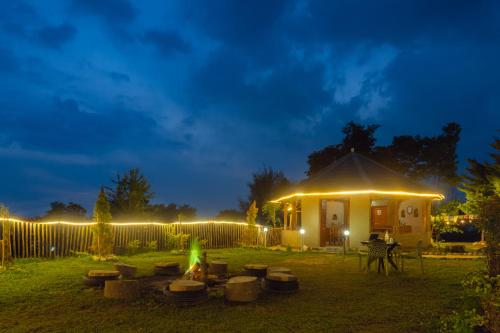 camp kelang mountain view camping bonfire stay near paragliding landing site
