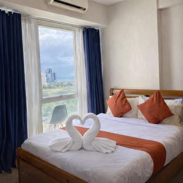 the mactan newtown studio staycation