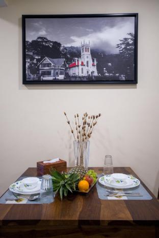 1 bhk with balcony and mountain view in shimla