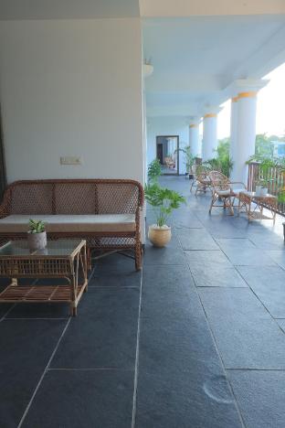 the colonial courtyard
