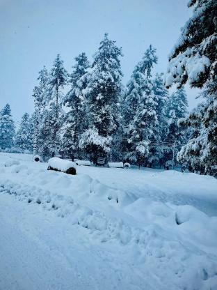 sunset view gulmarg jammu and kashmir