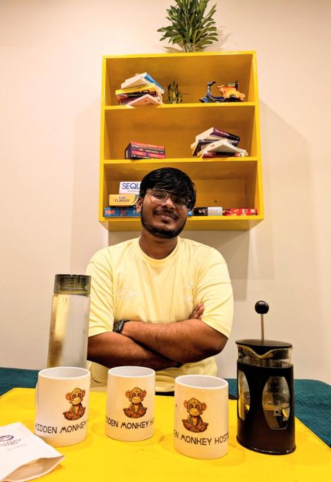 hidden monkey hostel chet singh ghat varanasi