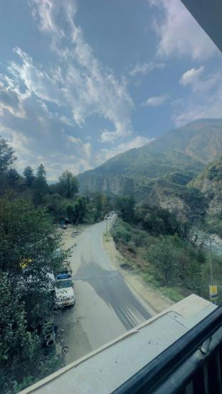 the aston hill river and mountain view