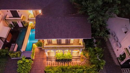 elivaas bellavie 3 bhk villa with private pool