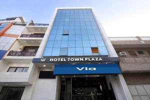 via town plaza