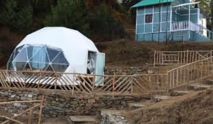 the zukhara a luxury glamping dome resort in narkanda