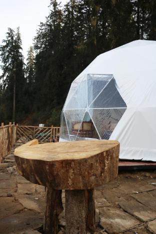 the zukhara a luxury glamping dome resort in narkanda