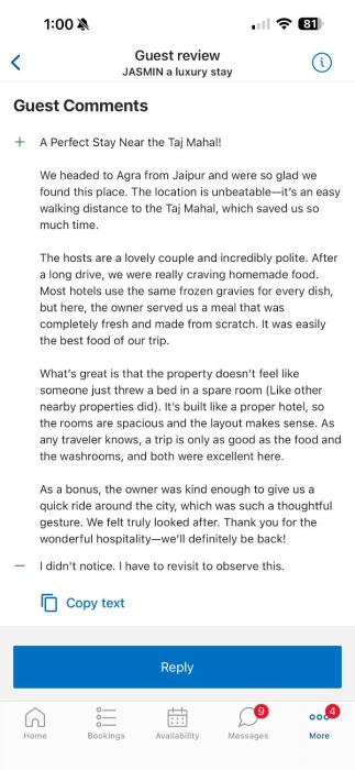 jasmin a luxury stay