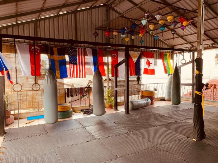 villa martial arts gym and hostel