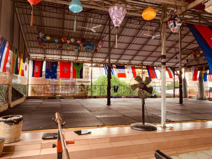 villa martial arts gym and hostel