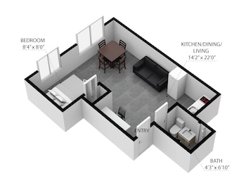 charming large studio near ocean dr south beach