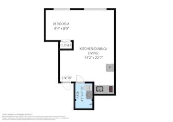 charming large studio near ocean dr south beach