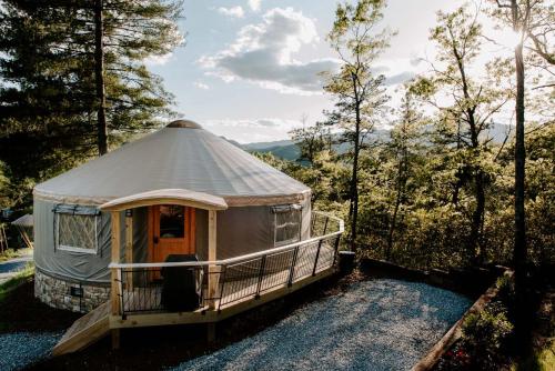 sky ridge yurts