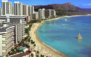 partial ocean view condo with 2 beds and parking