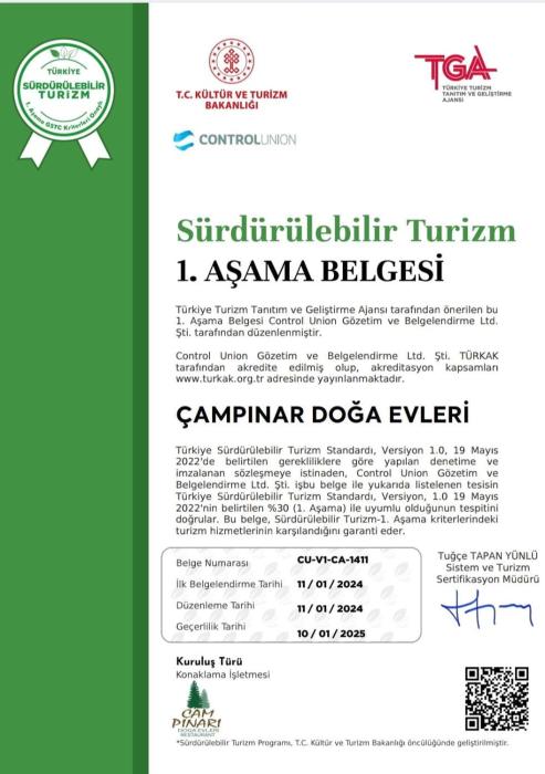 campinari doga evleri and restaurant
