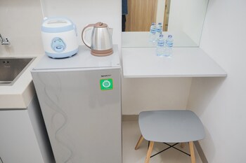 minimalist and serene 1br at bintaro embarcadero apartment
