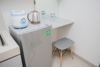 minimalist and serene 1br at bintaro embarcadero apartment