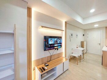 restful and comfy studio podomoro city deli medan apartment